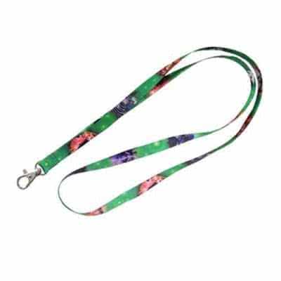 Lanyard tour de cou satiné impression transfert 10mm