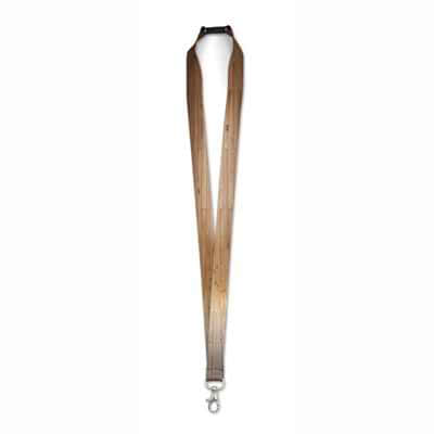 Lanyard sublime polyester quadri recto/verso