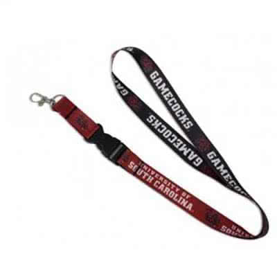 Lanyard tour de cou avec boucle plastique détachable 2 faces différentes